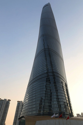 上海中心大厦外观