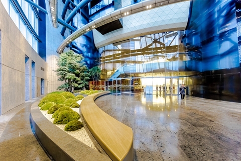 上海中心大厦内部大堂